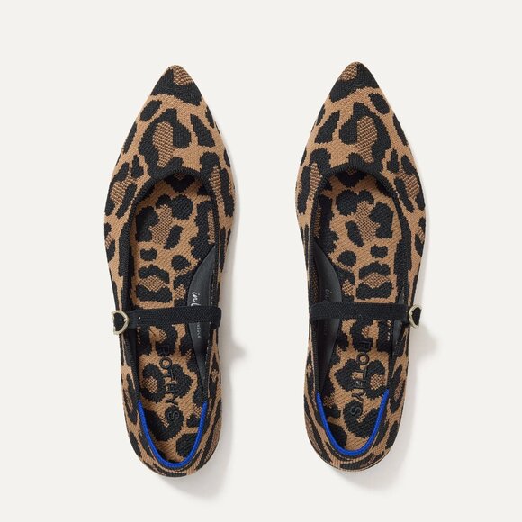 Rothy's Shoes - Rothy's | The Point Mary Jane II in Amber Cat